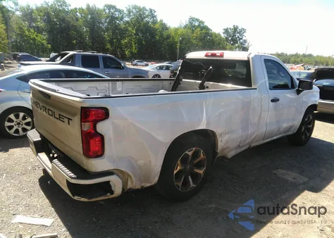 2021 Chevrolet Silverado 1500 2Wd Long Bed Wt from USA, damaged, VIN 3GCNWAEF0MG212468